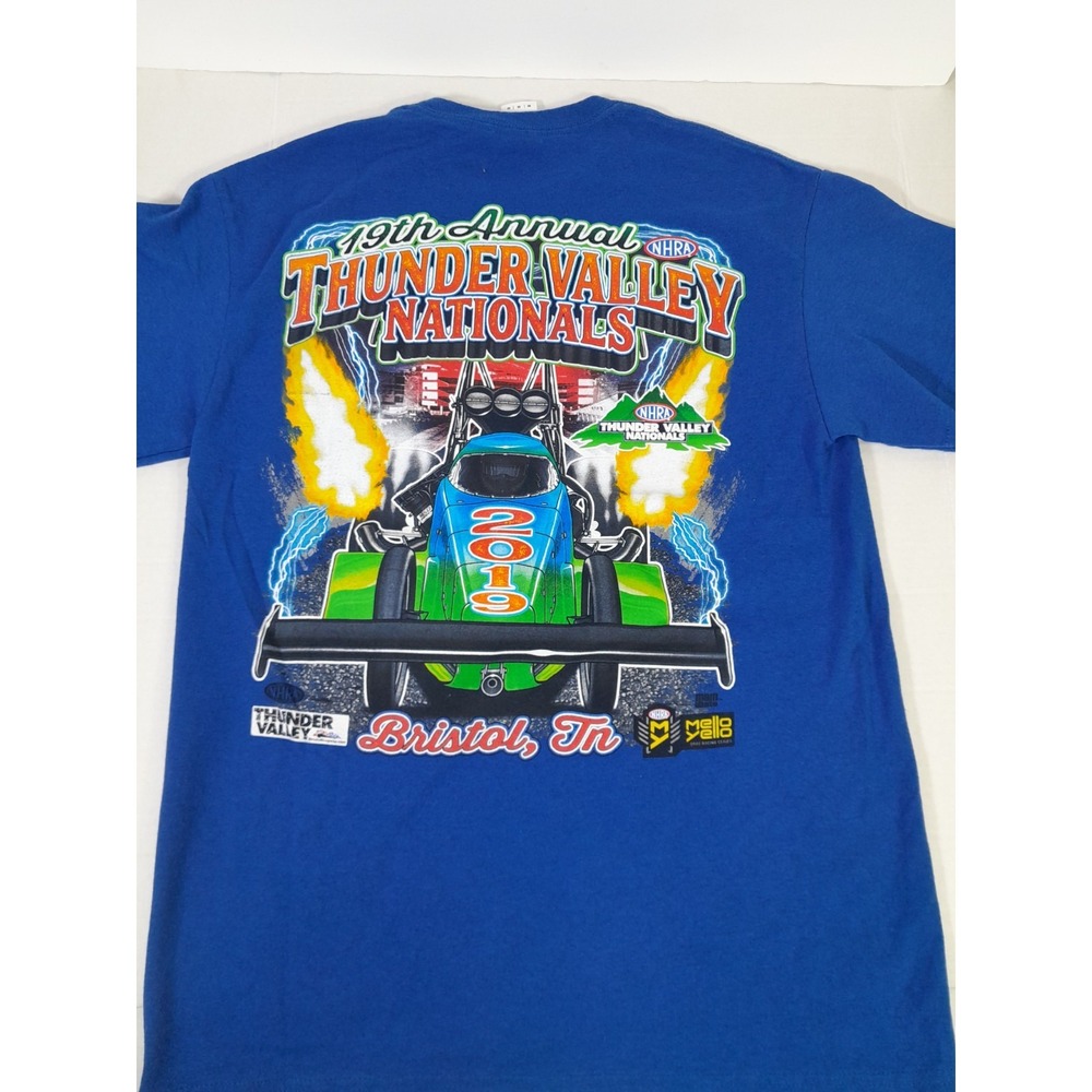 2019 Thunder Valley National T Shirt Sz M Racing Tee NHRA